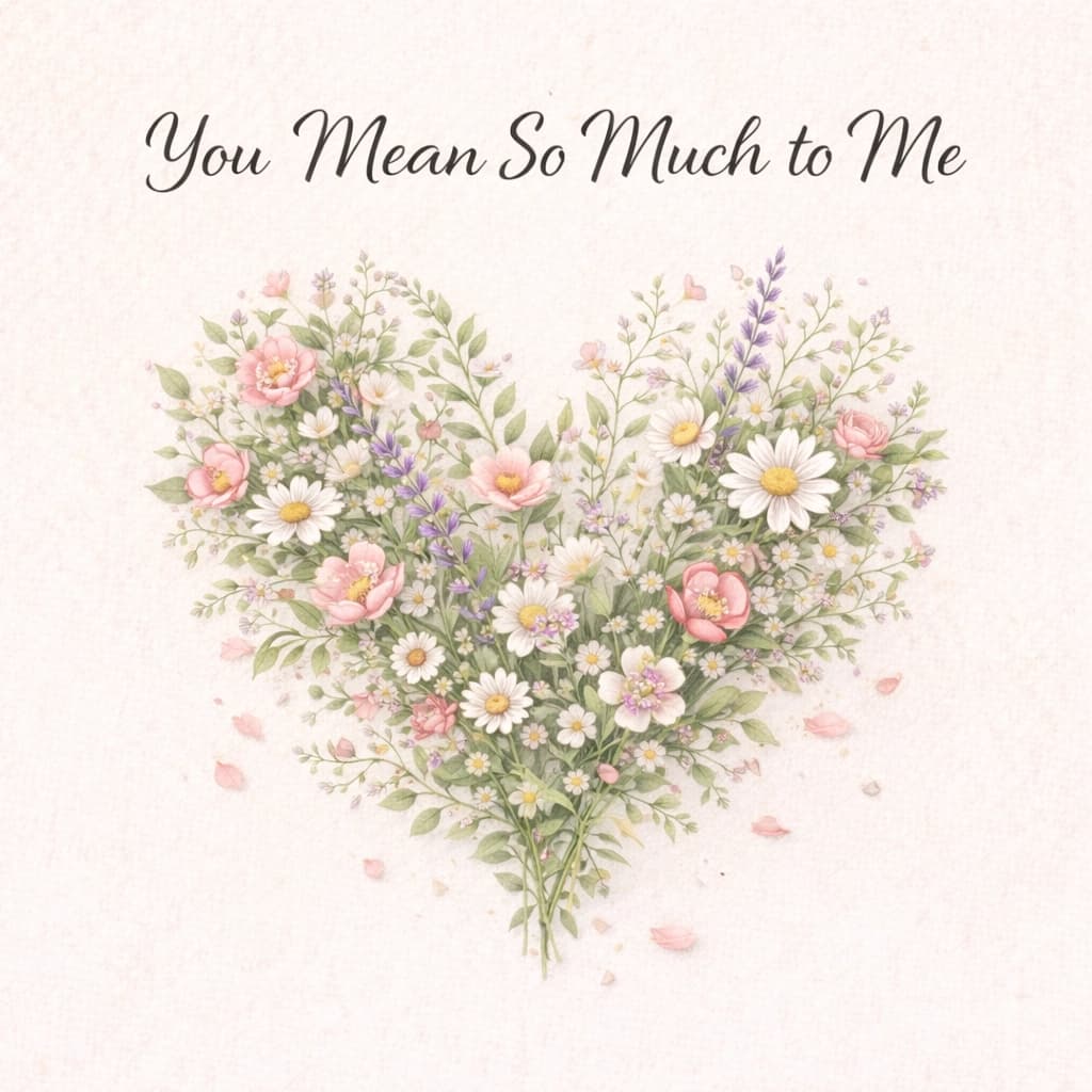 You Mean So Much to Me